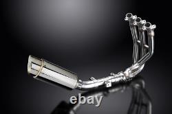 TRIUMPH STREET TRIPLE 675 13-16 Complete 3-1 Exhaust 200mm Round Stainless Steel TRACK