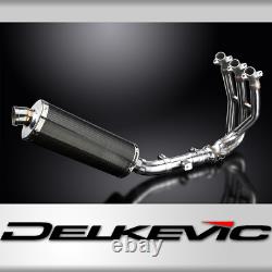 TRIUMPH STREET TRIPLE 675 2013-2016 Complete 3-1 Exhaust 350mm Oval Carbon