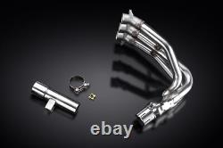 TRIUMPH STREET TRIPLE 675 2013-2016 Exhaust-Collector DECAT Stainless Steel ACCEPTS OEM