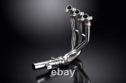 TRIUMPH STREET TRIPLE 675 2013-2016 Exhaust-Collector DECAT Stainless Steel ACCEPTS OEM