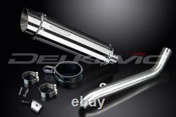 TRIUMPH STREET TRIPLE 675 2013-2016 Exhaust Silencer 350mm Round Stainless Steel