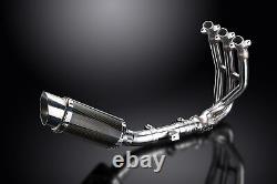 TRIUMPH STREET TRIPLE 675 2013-2016 Full 3-1 Exhaust System 200 Round Carbon TRACK