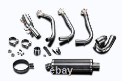 TRIUMPH STREET TRIPLE 765RS 2017-2022 Complete Exhaust 350mm Oval Carbon Fiber