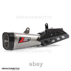 TRIUMPH STREET TRIPLE 765 2017 2018 ZARD Homologated Exhaust Silencer