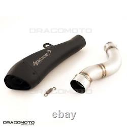 TRIUMPH STREET TRIPLE 765 2019 2020 HP CORSE Black HYDROFORM RC Exhaust Pot