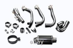 TRIUMPH STREET TRIPLE 765 RS 2017-2022 Complete Exhaust 225 Oval Carbon TRACK
