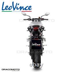TRIUMPH STREET TRIPLE 765 R LRH ABS Low 2020-2022 Leovince Exhaust Pipe