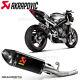 Triumph Street Triple 765 S / R / Rs 2017-2019 Akrapovic Carb Exhaust System