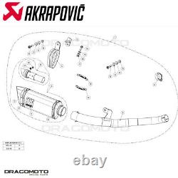 TRIUMPH STREET TRIPLE 765 S / R / RS 2017-2019 AKRAPOVIC Carb Exhaust System
