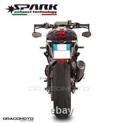 TRIUMPH STREET TRIPLE 765 S R RS 2021-2022 Spark Grid-O Titan Exhaust Pot