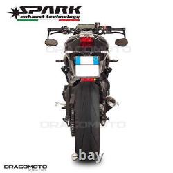 TRIUMPH STREET TRIPLE 765 S R RS 2021-2022 Spark MotoGP Black Exhaust