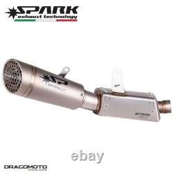 TRIUMPH Street Triple 660 S ABS A2 2018-2020 Spark GTR0507TOM exhaust muffler