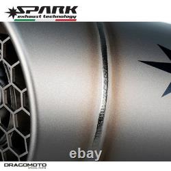 TRIUMPH Street Triple 660 S ABS A2 2018-2020 Spark GTR0507TOM exhaust muffler
