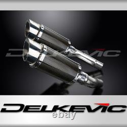 TRIUMPH Street Triple 675 2007-2012 Exhaust Silencer 200 Round Carbon TRACK