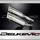 Triumph Street Triple 675 2007-2012 Exhaust Silencer 200mm Round Stainless Steel Track