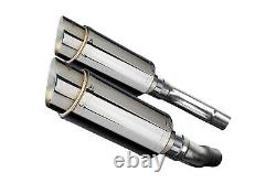 TRIUMPH Street Triple 675 2007-2012 Exhaust Silencer 200mm Round Stainless Steel TRACK