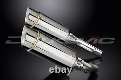 TRIUMPH Street Triple 675 2007-2012 Exhaust Silencer 200mm Round Stainless Steel TRACK