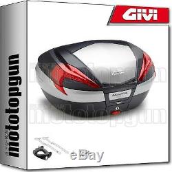 Top Case Givi Maxia V56n 4 + Package Holder Triumph Street Triple 675 2010 10