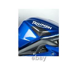 Triumph 675 Street Triple / Daytona Carbon Fiber Tank Sliders by R&G Racing