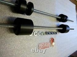 Triumph 675 Street Triple R Shock Mushrooms Front Essieu Rear Slider