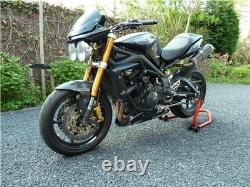 Triumph Daytona 675 / Street Triple Carbon Mudguard Serge Varnish FENDER