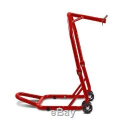Triumph Street Triple 07-16 Classic Front Motorcycle Stand Stand Red