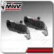 Triumph Street Triple 2012 12 Mivv Exhaust Pot Suono Steel Black Approves