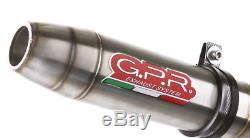 Triumph Street Triple 2013/16 Exhaust Stainless Deep Tone By Gpr Italy