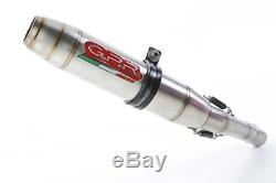 Triumph Street Triple 2013/16 Exhaust Stainless Deep Tone By Gpr Italy