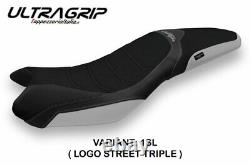 Triumph Street Triple 2013-16 Tappezzeria Salina-3 Stool Cover Ultra-grip