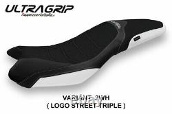 Triumph Street Triple 2013-16 Tappezzeria Salina-3 Stool Cover Ultra-grip