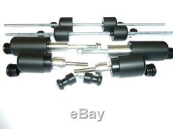 Triumph Street Triple 660 13-16 Shock S Mushroom Slider Bungs Set 10