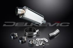 Triumph Street Triple 675R 13-16 Exhaust KIT-Silencer 225mm Oval Stainless Steel