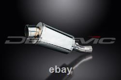 Triumph Street Triple 675R 13-16 Exhaust KIT-Silencer 225mm Oval Stainless Steel