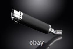 Triumph Street Triple 675R 13-16 Exhaust KIT-Silencer 350mm Round Carbon