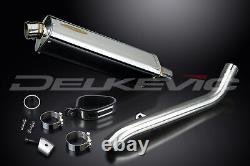 Triumph Street Triple 675 13-16 Exhaust KIT-Silencer 420mm Tri-Oval Stainless Steel