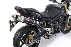 Triumph Street Triple 675 20072012 Double Exhaust Silencer Bn30r