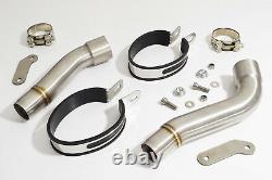 Triumph Street Triple 675 20072012 Double Stainless Exhaust Silence Bc20v