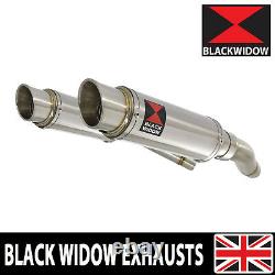 Triumph Street Triple 675 20072012 Double Stainless Steel Exhaust Silencer 230sr