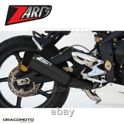 Triumph Street Triple 675 2011 2012 Stockings Zard Exhaust Conical Black Hom