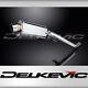 Triumph Street Triple 675 2013-2016 Exhaust Kit-silencer 225mm Oval Stainless Steel