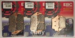 Triumph Street Triple 675 (2013 to 2016) EBC Sintered Front and Rear Brake Pads