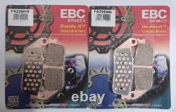 Triumph Street Triple 675 (2013 to 2016) EBC Sintered Front and Rear Brake Pads