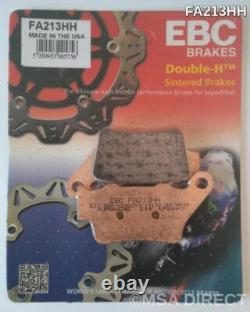 Triumph Street Triple 675 (2013 to 2016) EBC Sintered Front and Rear Brake Pads