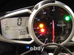 Triumph Street Triple 675 Dash Clocks Speedometer Non-ABS 19k miles 2013