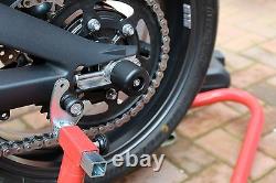 Triumph Street Triple 675 Rx Front & Rear Axe Shock Mushrooms Protection S1
