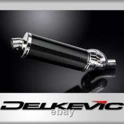 Triumph Street Triple 765RS 17-22 Exhaust KIT-Silencer 350mm Oval Carbon