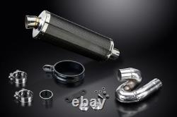 Triumph Street Triple 765RS 17-22 Exhaust KIT-Silencer 350mm Oval Carbon