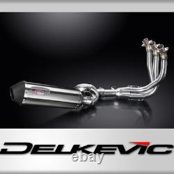 Triumph Street Triple 765RS 2017-22 Exhaust 3-1 Silencer 343mm X-Oval Stainless Steel