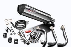 Triumph Street Triple 765RS 2017-22 Exhaust 3-1 Silencer 343mm X-Oval Stainless Steel